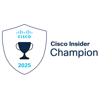 Cisco Champion 2025 badge